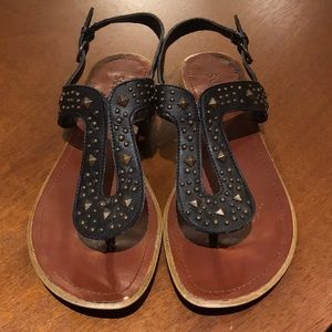 Sahara Black Sandals size 9